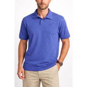 Magaschoni Blue Polo Shirt Mens XL Pima Cotton Classic Casual Short Sleeve